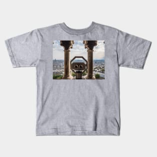 View of the Eiffel Tower from Sacre Coeur Kids T-Shirt